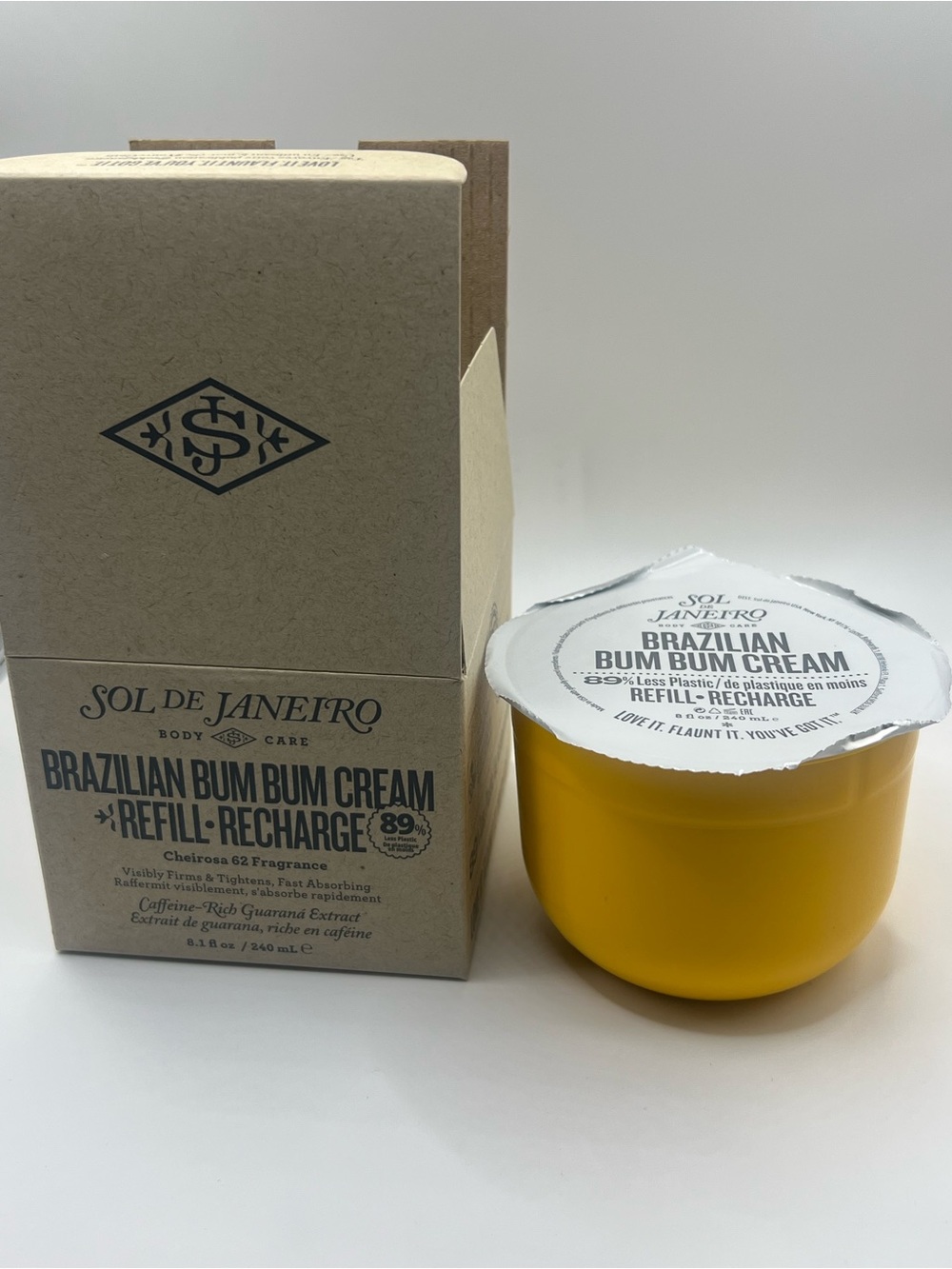 Sol de Janeiro Yellow Brazilian Bum Bum Cream Refill Pod